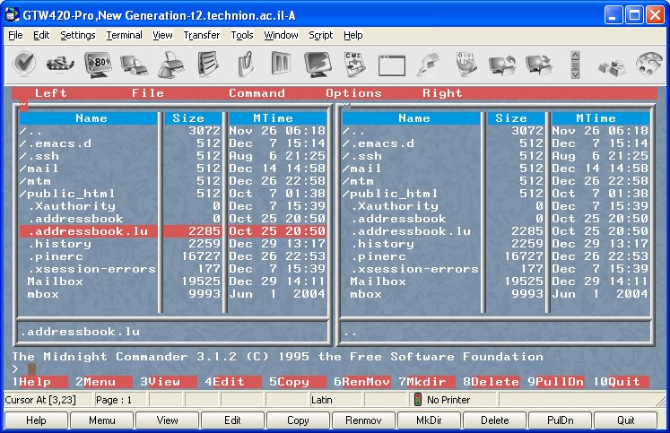 Screenshot of GTW420-Pro